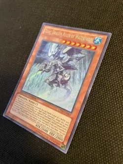 ( TIDAL DRAGON RULER OF WATERFALLS ) - Secret - CT10-EN001 Limited NM - Yu-Gi-Oh - Image 2