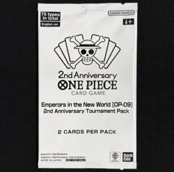 X 5 Packs OP-09 2nd Anniversary Tournament Emperors in the New World One Piece - Image 1