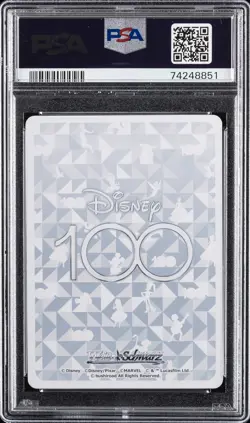2023 WEISS SCHWARZ JAPANESE DISNEY100 BEAUTY AND THE BEAST BELLE & PRINCE PSA 10 - Image 2