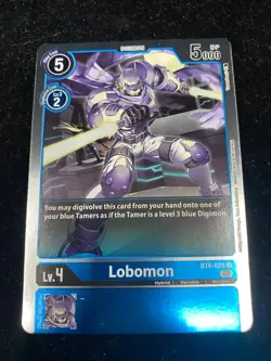 Lobomon Digimon Card Game Resurgence Booster BT4-025 Uncommon Foil NM - Image 1
