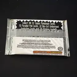 Topps Pokemon The First Movie 1999 Trading Card Pack 8 Cards Foil Mewtwo English - Image 2