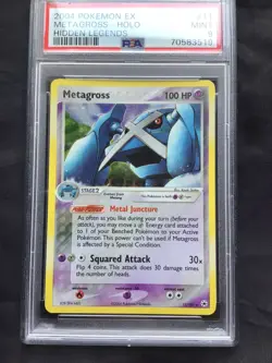 Pokemon Cards: EX Hidden Legends Rare Holo: Metagross 11/101: PSA 9 - Image 2