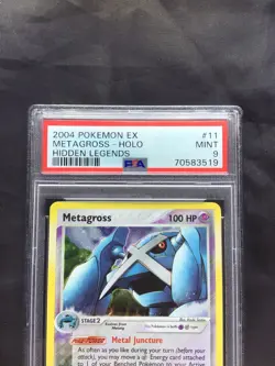 Pokemon Cards: EX Hidden Legends Rare Holo: Metagross 11/101: PSA 9 - Image 3