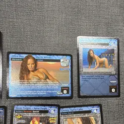 Raw Deal CCG WWE Divas Christy 7-Card Lot Comic Images - Image 4