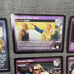Raw Deal CCG WWE Christian 12-Card Lot - Image 3