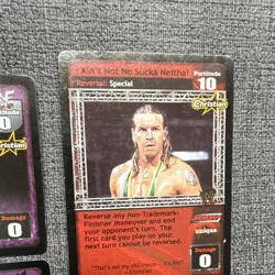 Raw Deal CCG WWE Christian 12-Card Lot - Image 5