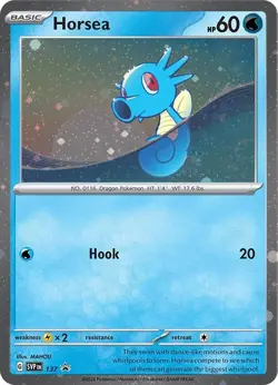 Horsea - (Cosmo Holo) Promo SV: Scarlet & Violet Promo Cards 137 NM - Image 1