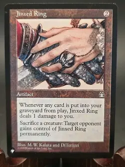 Jinxed Ring The List Reprints - Stronghold MTG Regular Near Mint - Image 1