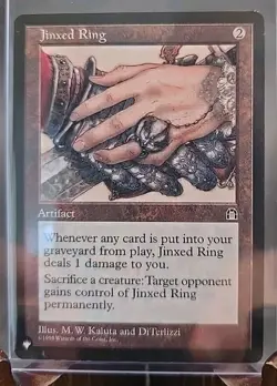 Jinxed Ring The List Reprints - Stronghold MTG Regular Near Mint - Image 3