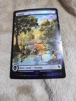 MTG Swamp (Chocobo Track Foil) FIC Land Foil #480 - Image 1