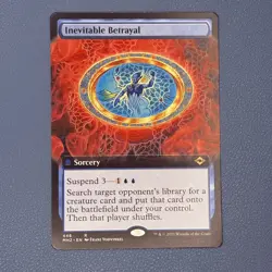 Inevitable Betrayal (Extended Art) Modern Horizons 2 MTG NM - Image 1
