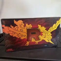 Pokemon TCG Team Rockets Moltres EX Ultra Premium Collection UPC Factory Sealed - Image 1
