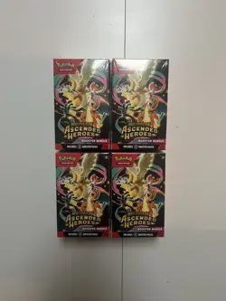 Pokemon TCG Ascended Heroes Booster Bundle X4 Factory Sealed ✅ - Image 1