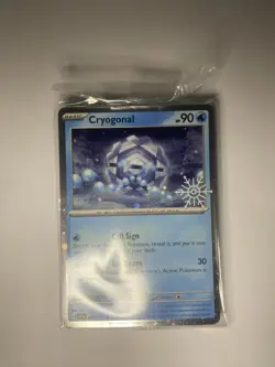 Pokemon 2025 Holiday Advent Calendar Stamped Cryogonal 047/191 SEALED - Image 2