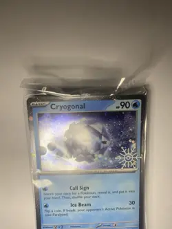 Pokemon 2025 Holiday Advent Calendar Stamped Cryogonal 047/191 SEALED - Image 3