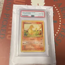 Pokemon 1999 Charmander 046/102 Base Set PSA 10 Gem Mint English Regular - Image 3