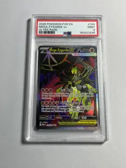 2026 Pokemon POR EN-Perfect Order 104/088 MEGA ZYGARDE EX Ultra Rare PSA 9 - Image 1