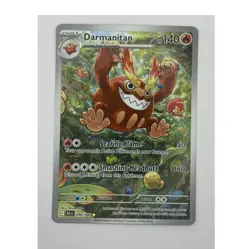 Pokemon Darmanitan 098/086 Sv: Black Bolt Illustration Rare Holo English HP140 - Image 1