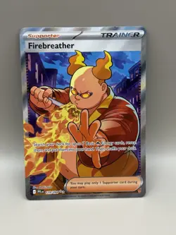 Firebreather 119/094 Ultra Rare Phantasmal Flames Pokemon Near Mint - Image 1