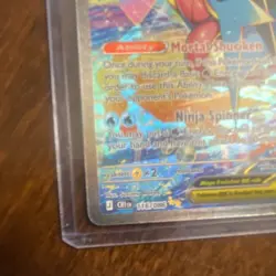 Pokemon TCG Mega Greninja EX 116/086 XY Full Art Holo Rare English - Image 5