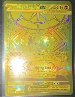 Nintendo Mega Zygarde EX 124/088 Full Art Holo EX Rare Eng 310HP 2026 - Image 1