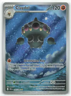 Pokemon ME04: Chaos Rising #092/086 Claydol Illustration Rare - Image 1
