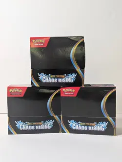 3 Booster Boxes BULK Pokemon Chaos Rising: C,U,Rares,Holos,Reverse 1000+ - Image 2