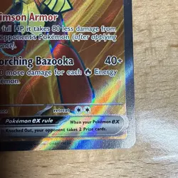 Armarouge ex 125 Ultra Rare Pokemon Black Star Promo NM - Image 4