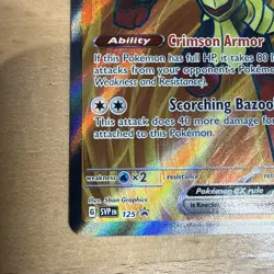 Armarouge ex 125 Ultra Rare Pokemon Black Star Promo NM - Image 5