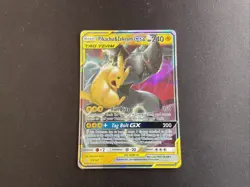 Pokemon Pikachu & Zekrom GX 33/181 SM-Team Up Ultra Rare Holo Tag Team GX NM - Image 1