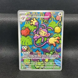 Ambipom 107/094 Pokemon Me02: Phantasmal Flames Illustration Rare - Image 1