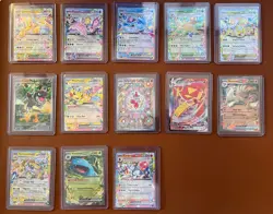 Pokemon TCG EX/VMAX Lot Bundle Jolteon Espeon Glaceon Leafeon Pikachu + More - Image 1