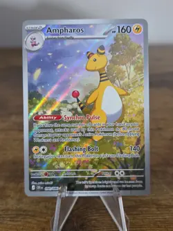 Ampharos 090/086 Illustration Rare Pokemon TCG: Chaos Rising - English - Image 1