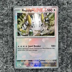 Pokemon Prismatic Evolutions Regigigas 086/131 Poke Ball Reverse Holo NM - Image 2
