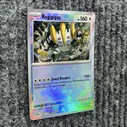 Pokemon Prismatic Evolutions Regigigas 086/131 Poke Ball Reverse Holo NM - Image 3
