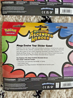 Pokemon TCG Mega Evolution Ascended Heroes Tech Sticker Collection x4 | SEALED - Image 3