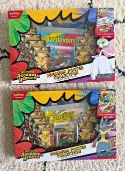Pokemon Ascended Heroes Premium Poster Collection Gardevoir & Lucario (Set OF 2) - Image 1