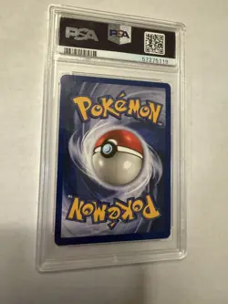 1999 POKEMON BASE SET SHADOWLESS #46 CHARMANDER PSA 7 - Image 2
