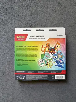 Pokemon TCG First Partner Illustration Collection Series 1 Box SEALED - Image 2