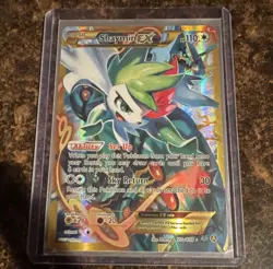 Pokemon Shaymin-EX EX Full Art Holo Roaring Skies 77A/108 2015 English - Image 1
