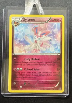 Sylveon 72/111 Rare Furious Fists Pokemon Lightly Played - Image 1