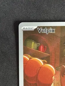 Pokemon Vulpix IR 138/132 Mega Evolution Illustration Rare Full Art Holo MEG NM - Image 4