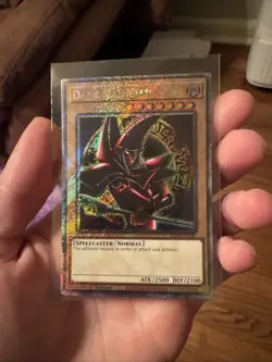 *** DARK MAGICIAN ARKANA *** QUARTER PLATINUM SECRET RARE ART RA04-EN106 YUGIOH - Image 1