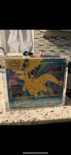 Ascended Heroes Pokemon Center Elite Trainer Box PC ETB With Acrylic Case - Image 1
