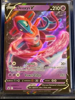 Deoxys V PR-SW SWSH266 Pokemon Promo H NM - Image 1