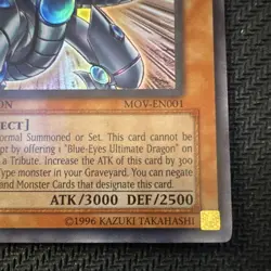 Konami Blue-Eyes Shining Dragon MOV-EN001 Foil Promo Limited 3000/2500 - Image 4