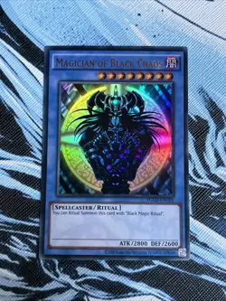 Magician of Black Chaos YGLD-ENC01 Unlimited NM - Image 2