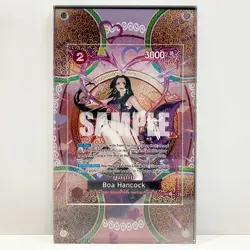 ONE PIECE TCG EXTENDED ART ACRYLIC MAGNETIC CASE CARD BOA HANCOCK SP OP12-014 SR - Image 2