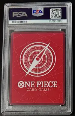 PSA 9 One Piece ST13-003 L Monkey.D.Luffy BVB Dortmund - EN - Foil - Graded - Image 2