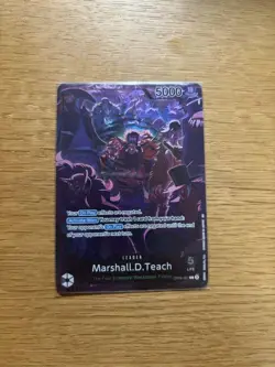 YuGiOh Marshall D Teach Leader Card Trading Card Individual Card - Image 1